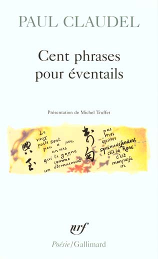 CENT PHRASES POUR EVENTAILS