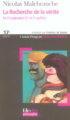 LA RECHERCHE DE LA VERITE - DE L'IMAGINATION, 2  ET 3  PARTIES