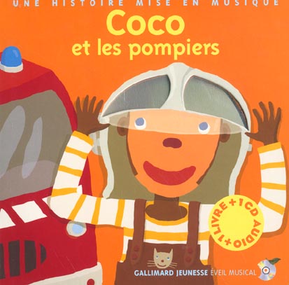 COCO ET LES POMPIERS - LIVRE-CD AVEC QR CODE