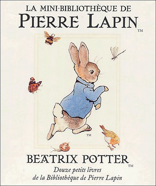 LA MINI-BIBLIOTHEQUE DE PIERRE LAPIN