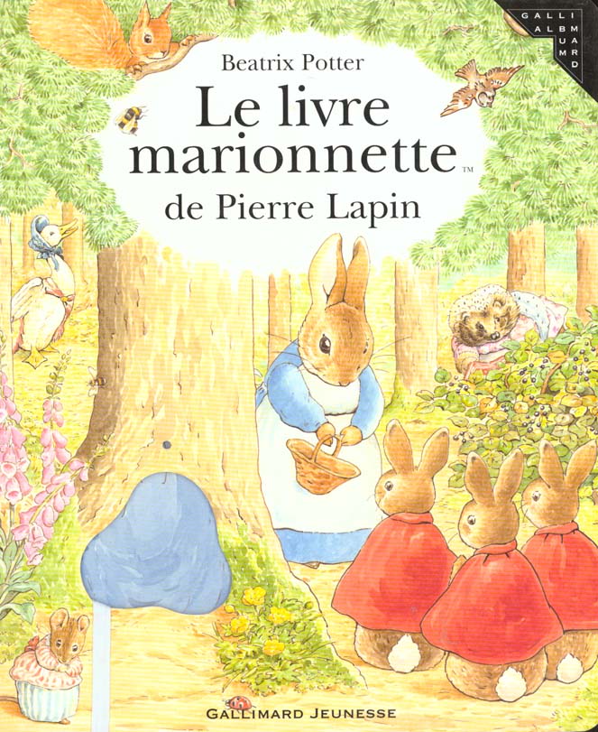 LE LIVRE MARIONNETTE DE PIERRE LAPIN