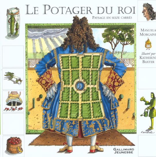 LE POTAGER DU ROI - PAYSAGE EN SEIZE CARRES