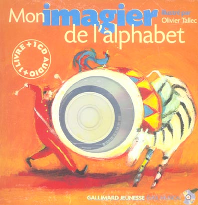 MON IMAGIER DE L'ALPHABET (1LIVR-1CD)