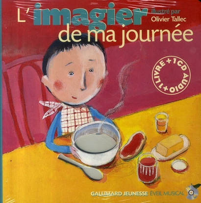 L'IMAGIER DE MA JOURNEE(1LIV-1CD)