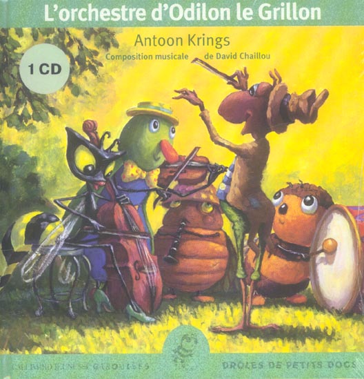 L'ORCHESTRE D'ODILON LE GRILLON LIVRE-CD