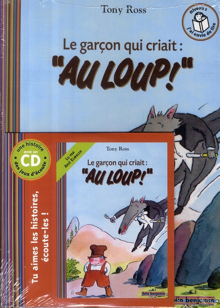 LE GARCON QUI CRIAIT AU LOUP LIVR CD