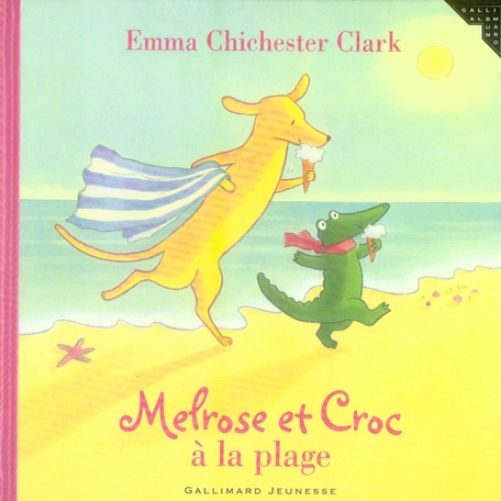 MELROSE ET CROC A LA PLAGE