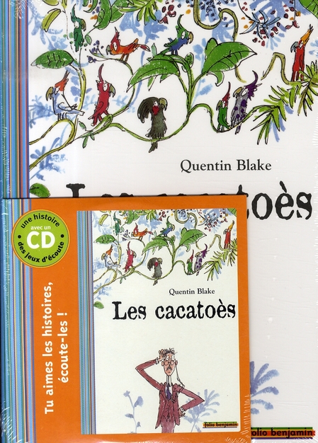 LES CACATOES LIV CD