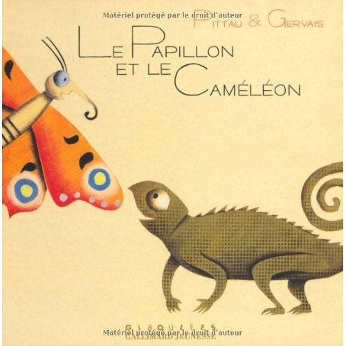 LE PAPILLON ET LE CAMELEON