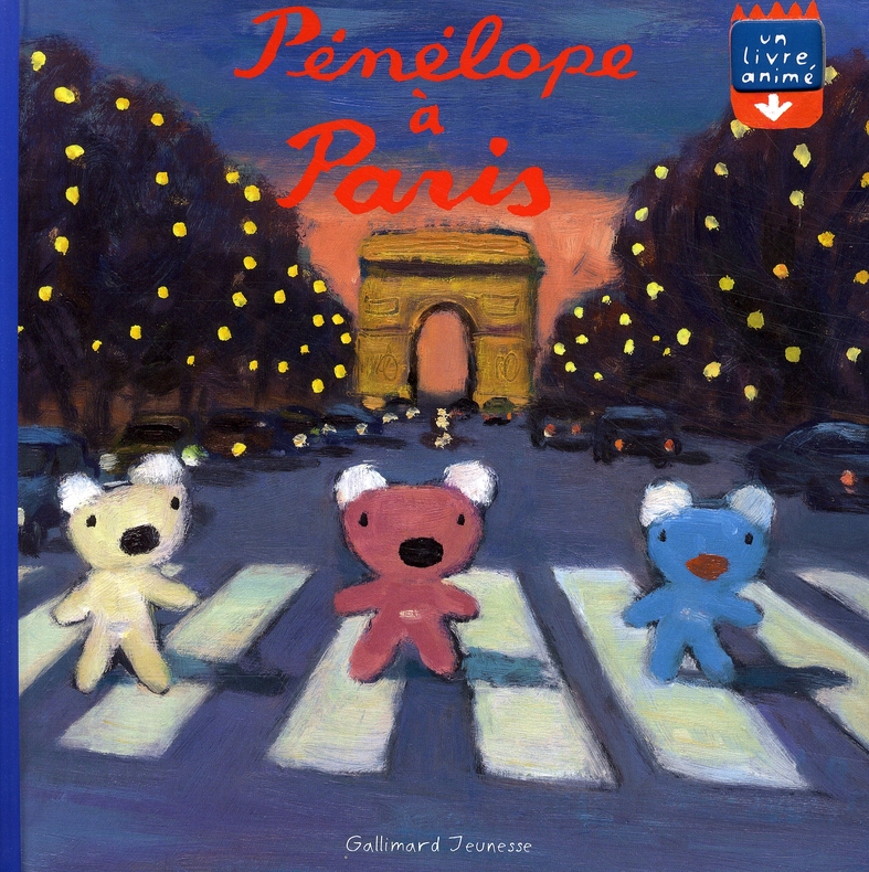 PENELOPE A PARIS - UN LIVRE ANIME