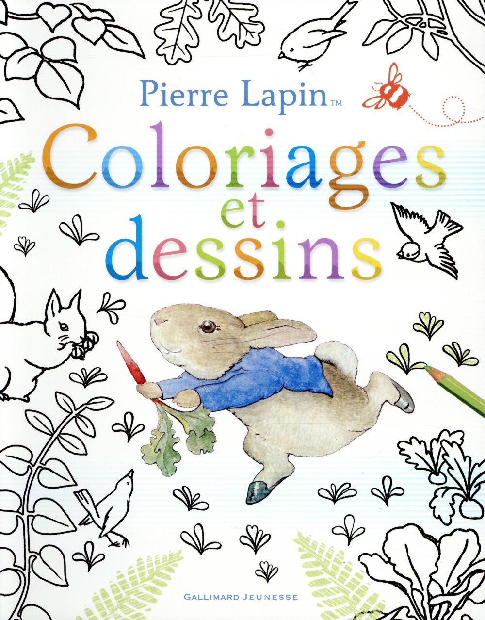 PIERRE LAPIN : COLORIAGES ET DESSINS