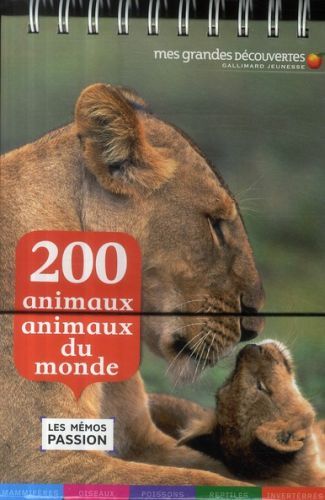 200 ANIMAUX DU MONDE