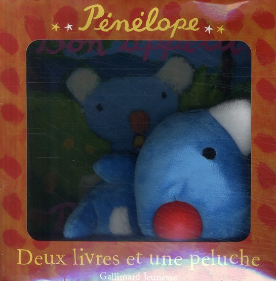 LE COFFRET DE PENELOPE - DEUX LIVRES ET UNE PELUCHE
