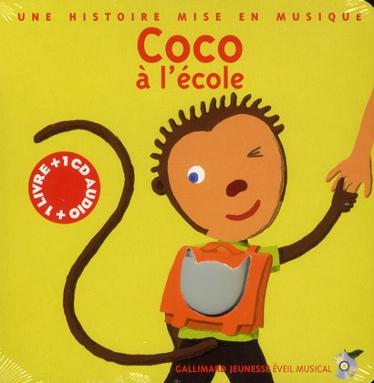 COCO A L'ECOLE - LIVRE-CD AVEC QR CODE