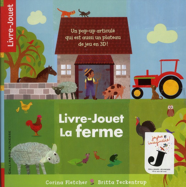 LIVRE-JOUET LA FERME