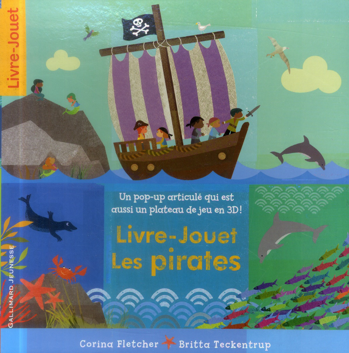 LIVRE-JOUET LES PIRATES