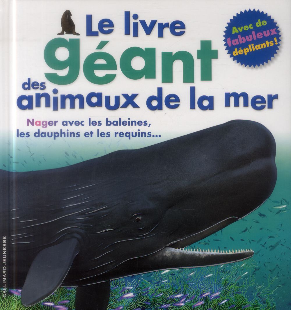 LE LIVRE GEANT DES ANIMAUX DE LA MER