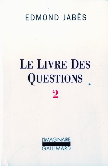 LE LIVRE DES QUESTIONS - T214 - YAEL - ELYA - AELY - . (EL, OU LE DERNIER LIVRE)