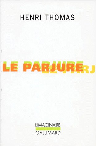LE PARJURE