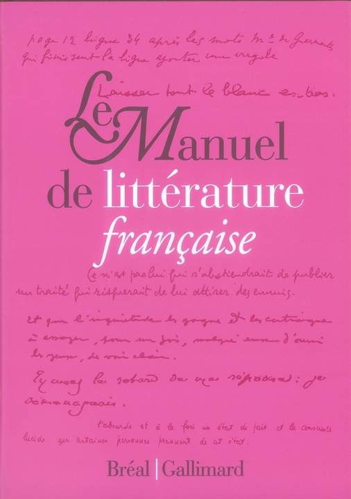 LE MANUEL DE LITTERATURE FRANCAISE