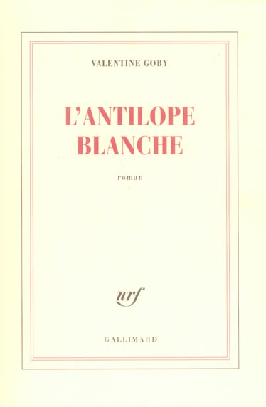 L'ANTILOPE BLANCHE
