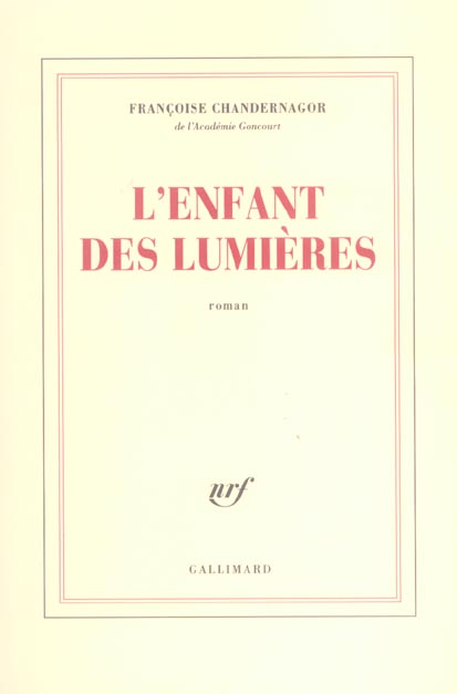 L'ENFANT DES LUMIERES
