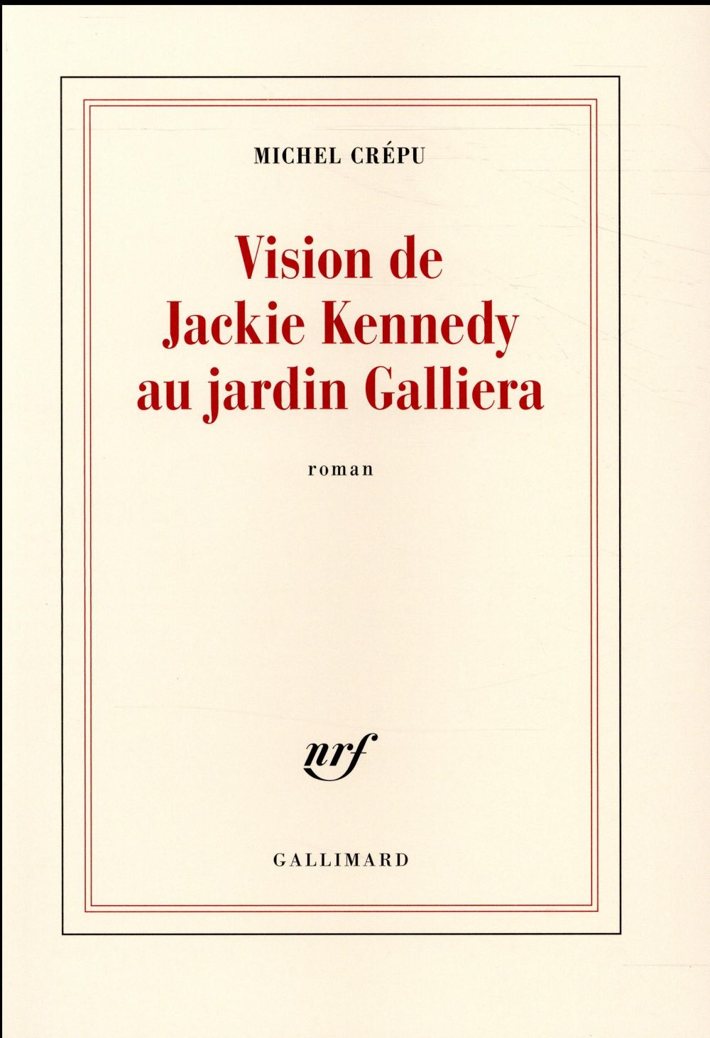 VISION DE JACKIE KENNEDY AU JARDIN GALLIERA
