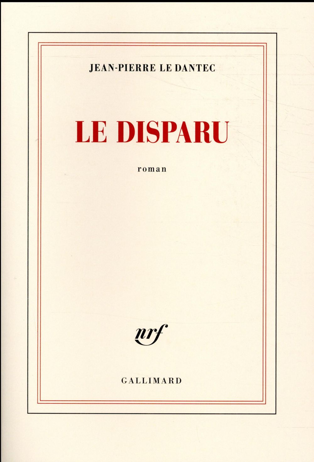 LE DISPARU