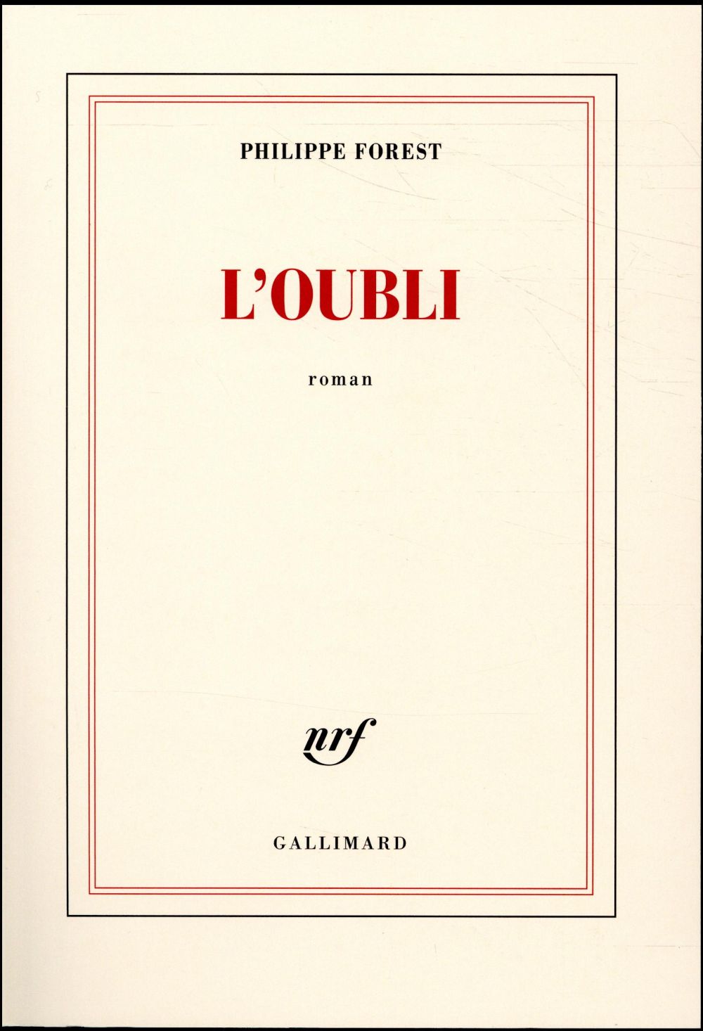 L'OUBLI