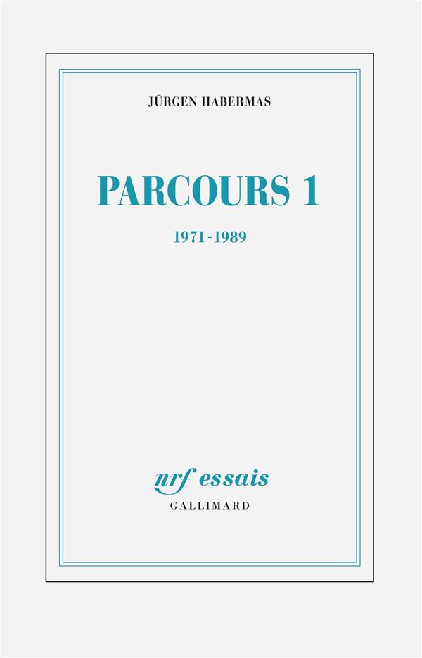 PARCOURS 1 (1971-1989) - SOCIOLOGIE ET THEORIE DU LANGAGE - PENSEE POSTMETAPHYSIQUE