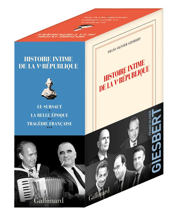 HISTOIRE INTIME DE LA V  REPUBLIQUE, I, II ET III - COFFRET TROIS VOLUMES