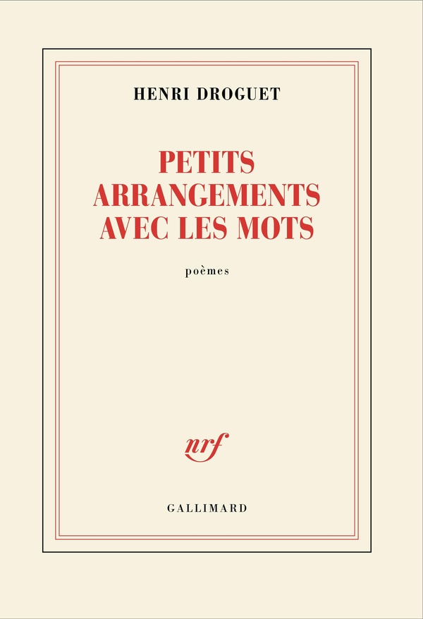 PETITS ARRANGEMENTS AVEC LES MOTS