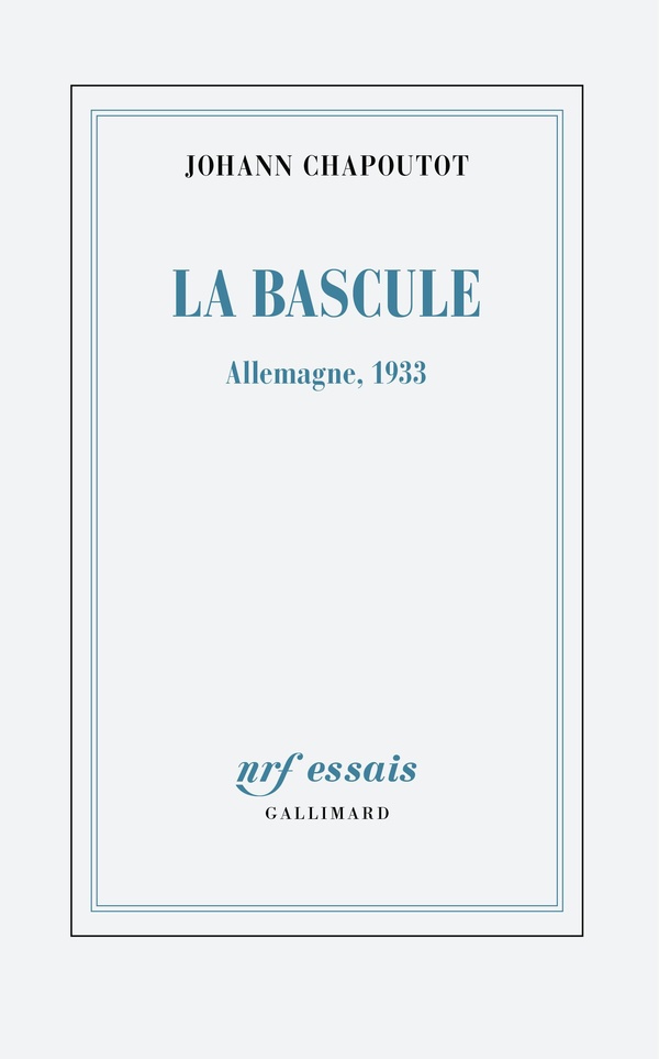 LA BASCULE - ALLEMAGNE, 1933