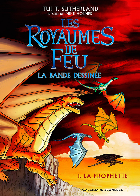 LES ROYAUMES DE FEU - VOL01 - LA BANDE DESSINEE-LA PROPHETIE