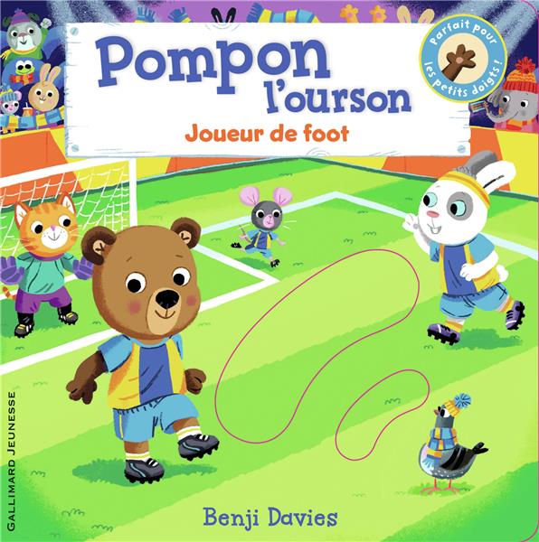 POMPON L'OURSON : JOUEUR DE FOOT