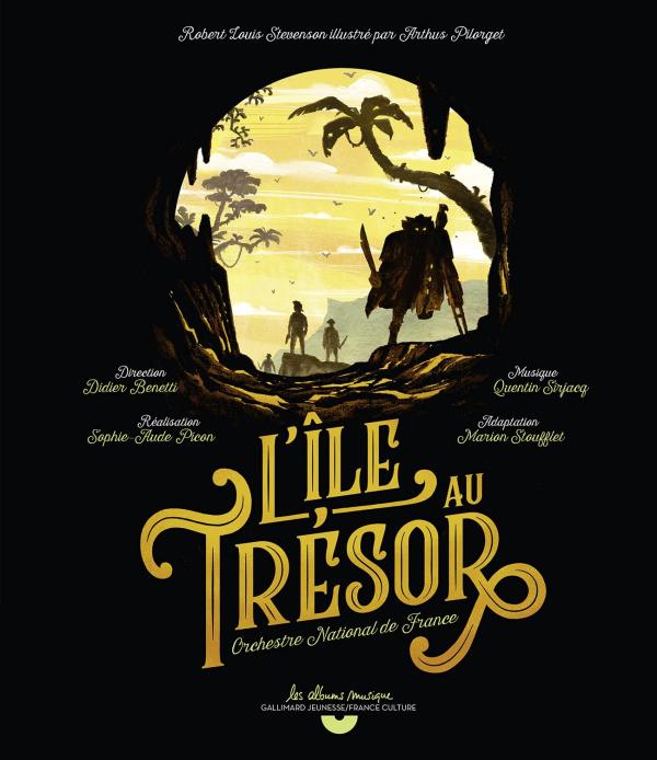 L'ILE AU TRESOR - LIVRE-CD AVEC QR CODE