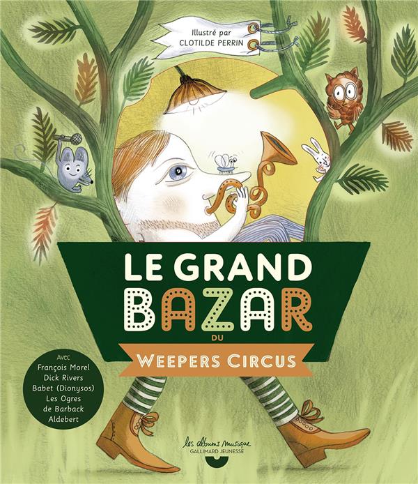 LE GRAND BAZAR DU WEEPERS CIRCUS - LIVRE-CD AVEC QR CODE