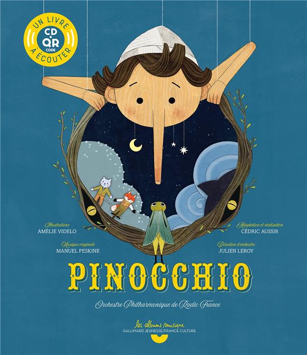 PINOCCHIO - LIVRE-CD AVEC QR CODE