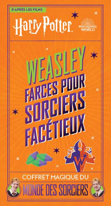 HARRY POTTER - WEASLEY - FARCES POUR SORCIERS FACETIEUX - COFFRET MAGIQUE DU MONDE DES SORCIERS