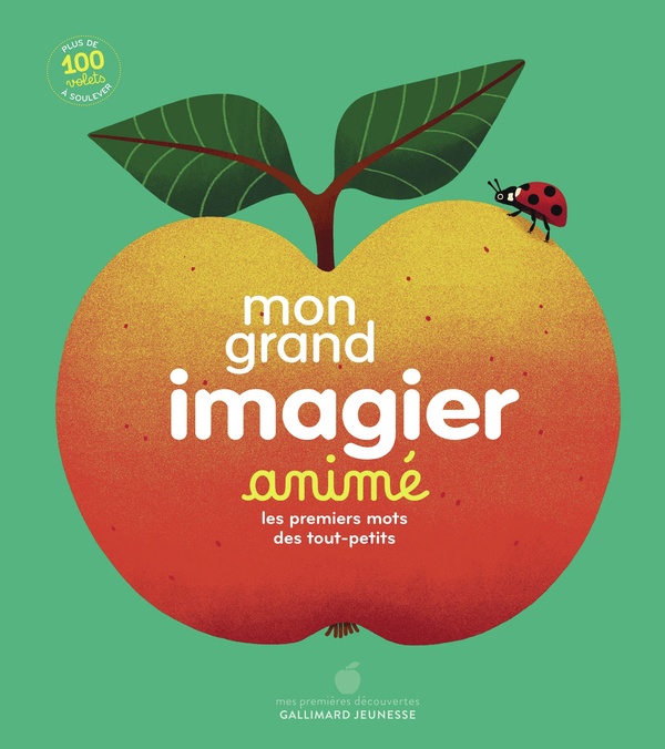 MON GRAND IMAGIER ANIME - LES PREMIERS MOTS DES TOUT-PETITS