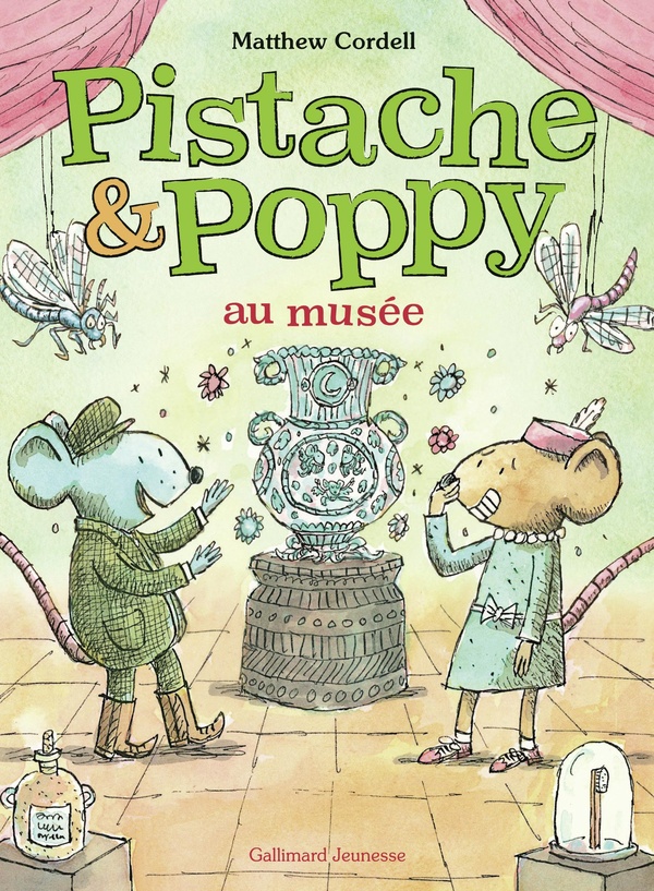 PISTACHE ET POPPY AU MUSEE