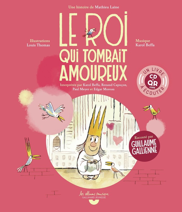 LE ROI QUI TOMBAIT AMOUREUX LIVRE-CD