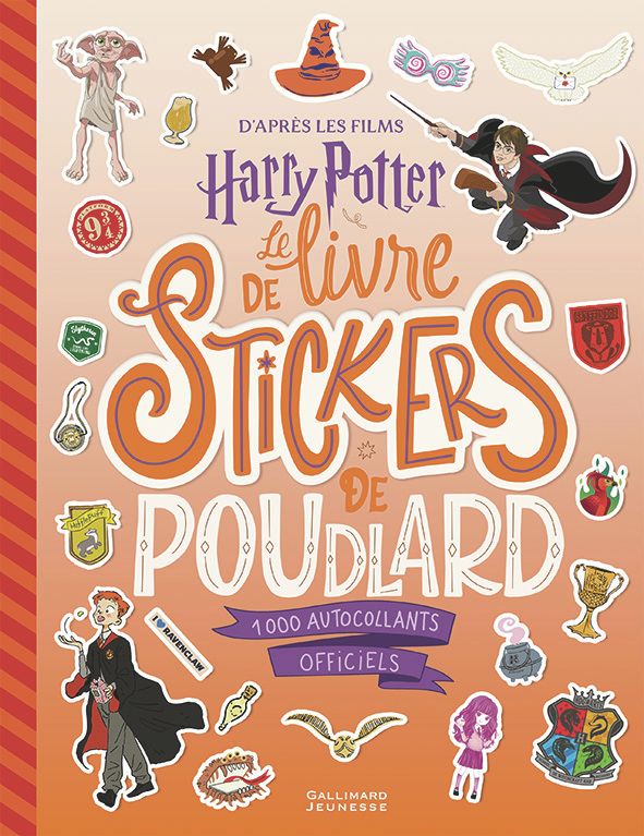 HARRY POTTER - HARRY POTTER - LE LIVRE DE STICKERS DE POUDLARD - 1000 AUTOCOLLANTS OFFICIELS