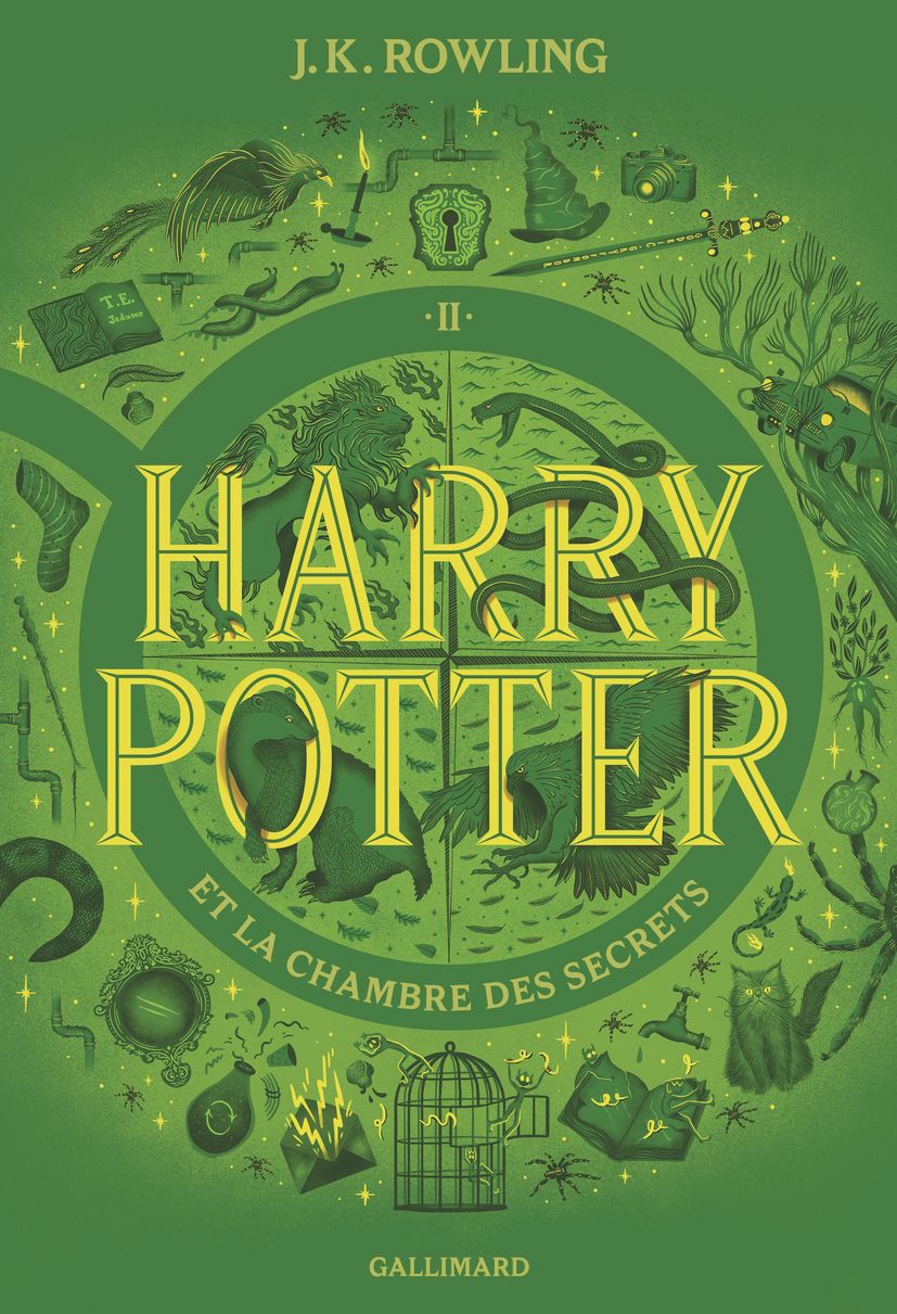 HARRY POTTER - II - HARRY POTTER ET LA CHAMBRE DES SECRETS