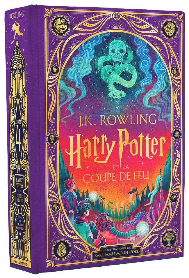 HARRY POTTER - IV - HARRY POTTER ET LA COUPE DE FEU - EDITION ILLUSTREE INTERACTIVE - ILLUSTRATIONS