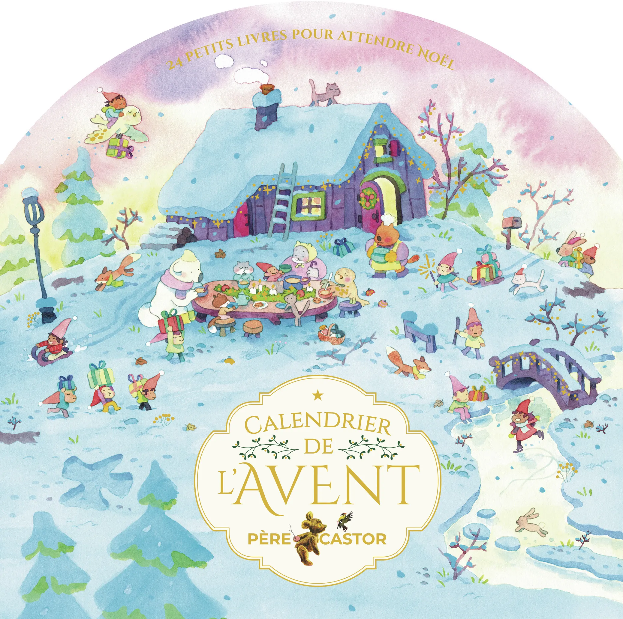 CALENDRIER DE L'AVENT DU PERE CASTOR - 2026 - 24 PETITS LIVRES POUR ATTENDRE NOEL