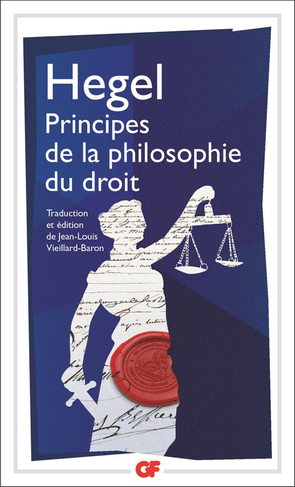 PRINCIPES DE LA PHILOSOPHIE DU DROIT