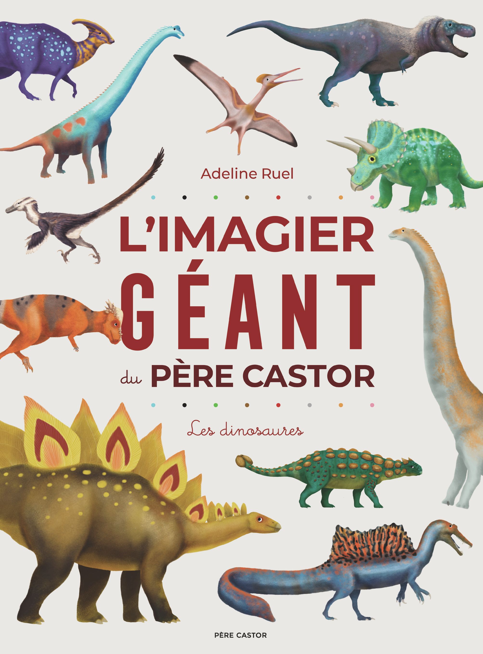 L'IMAGIER GEANT DU PERE CASTOR - LES DINOSAURES