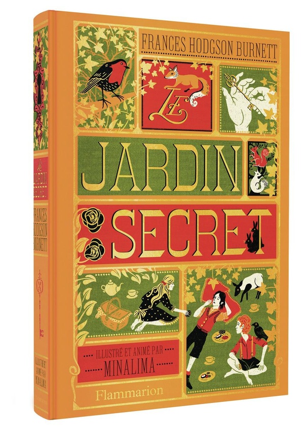 LE JARDIN SECRET - ILLUSTRE ET ANIME PAR MINALIMA