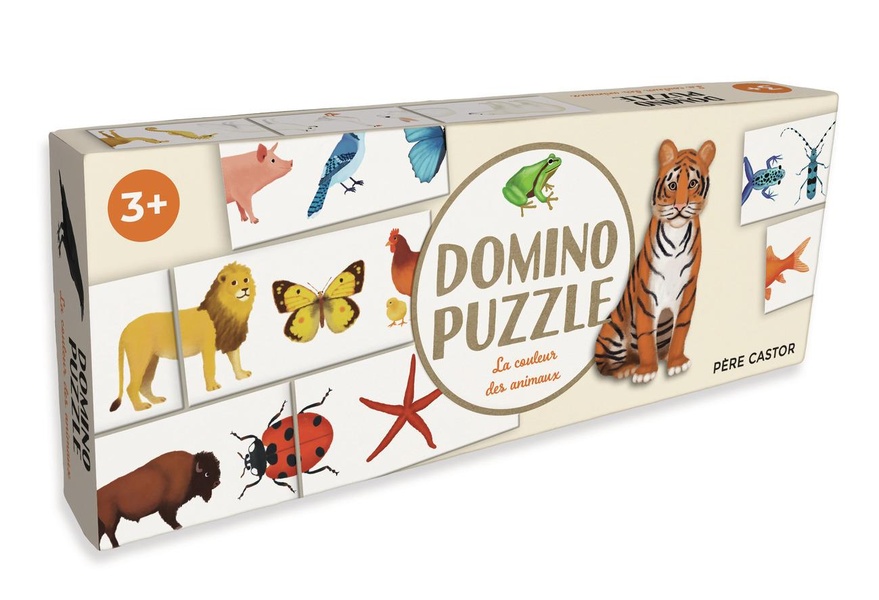 DOMINO PUZZLE - LA COULEUR DES ANIMAUX